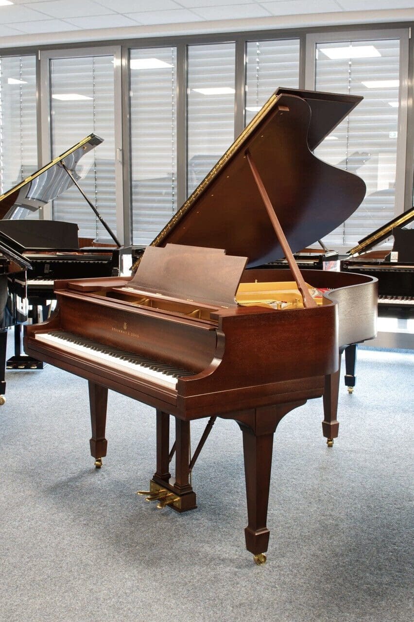 Flügel von Steinway & Sons, Modell M-170, Mahagoni, Baujahr 1919