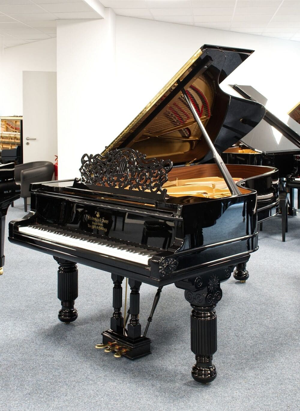 Gebr. Steinway & Sons B-211 Flügel, Paderewski Edition, Baujahr 1881, 5 Jahre Garantie