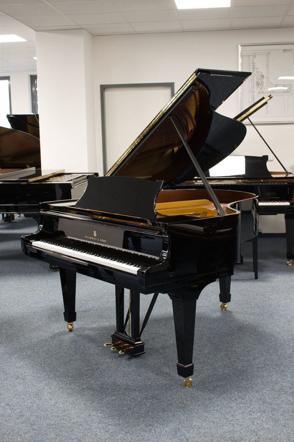 gebrauchter Steinway & Sons Flügel M-170, Baujahr 1925