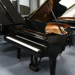 Gebrauchter Steinway & Sons Flügel M170, Baujahr 1920, in schwarz Hochglanz