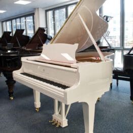 Gebrauchter Steinway & Sons Flügel M170, Baujahr 1928, in Weiß, mit 5 Jahren Garantie