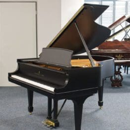 Gebrauchter Steinway & Sons Flügel Modell M-170 in mattschwarz, Baujahr 1913