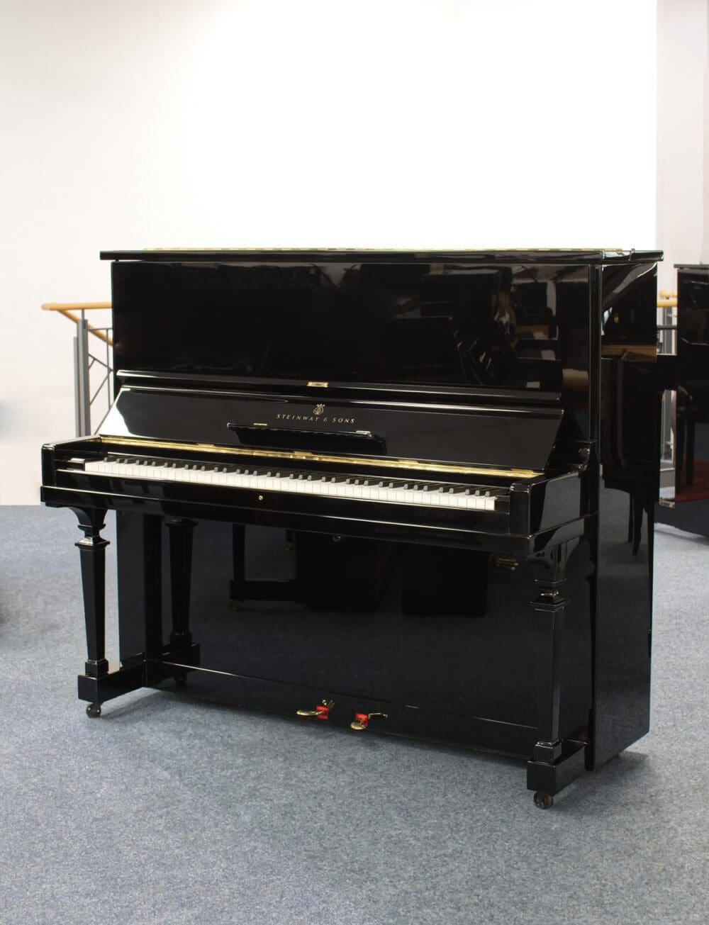 Gebrauchtes Steinway & Sons Klavier, Modell K, 132 cm, Baujahr 1912