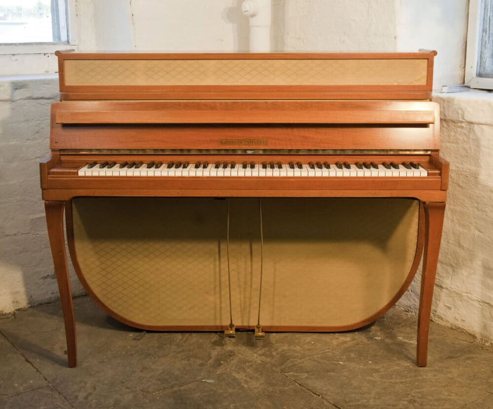 Aufrechtspiano Modell 110 von Grotrian Steinweg im Mid-Century-Modern-Stil