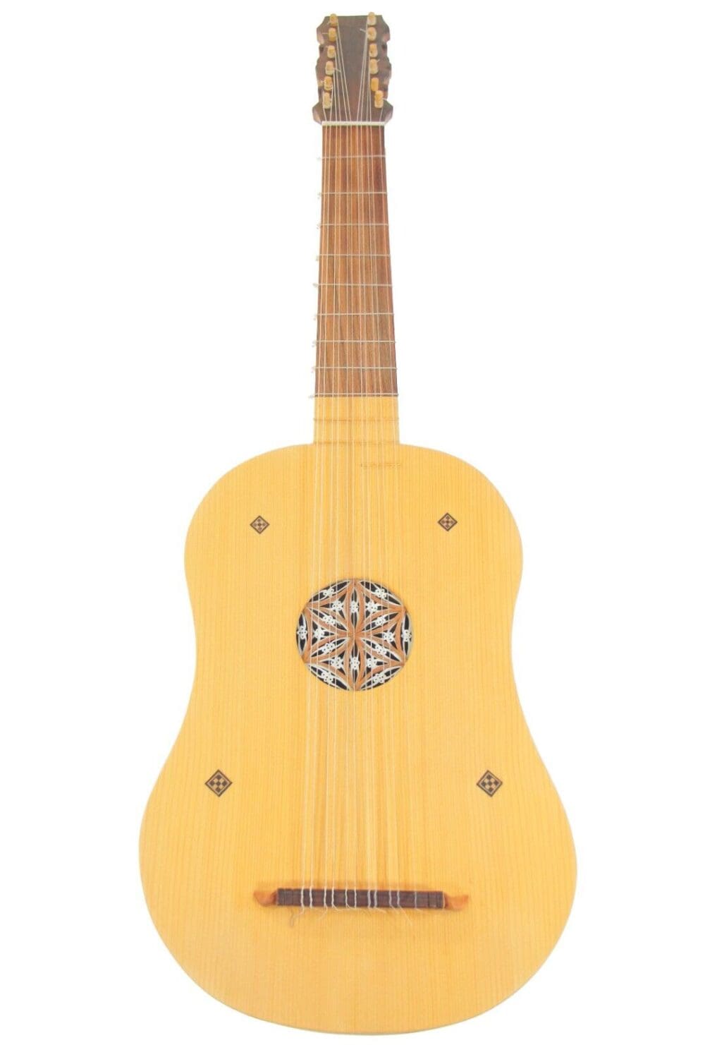 Handgefertigte Vihuela von Luis Milan 1535/36 aus Spanien - Video!