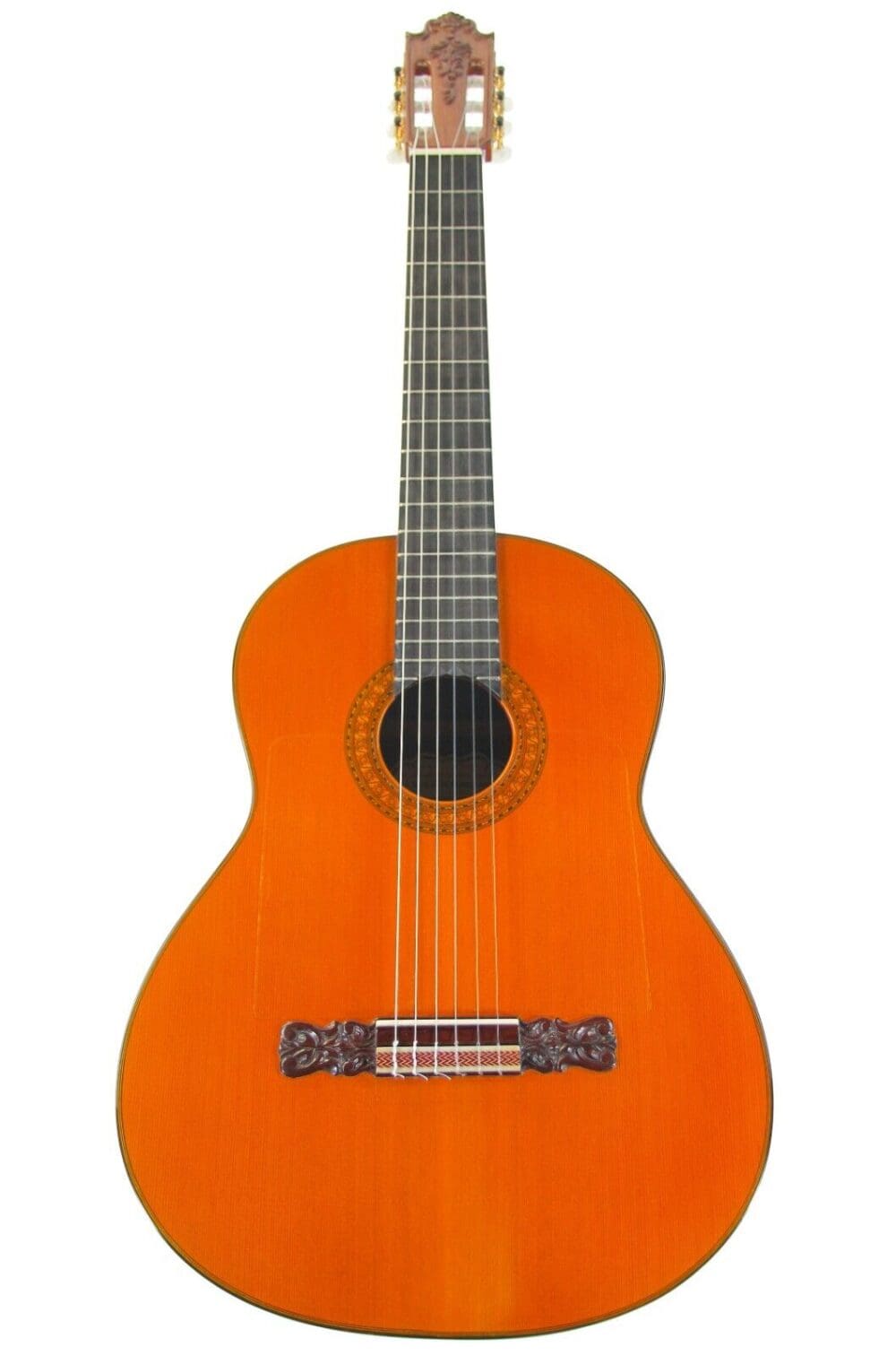 José Ruiz Pedregosa 2012 - Handgefertigte Meistergitarre mit schöner Verzierung - Video!