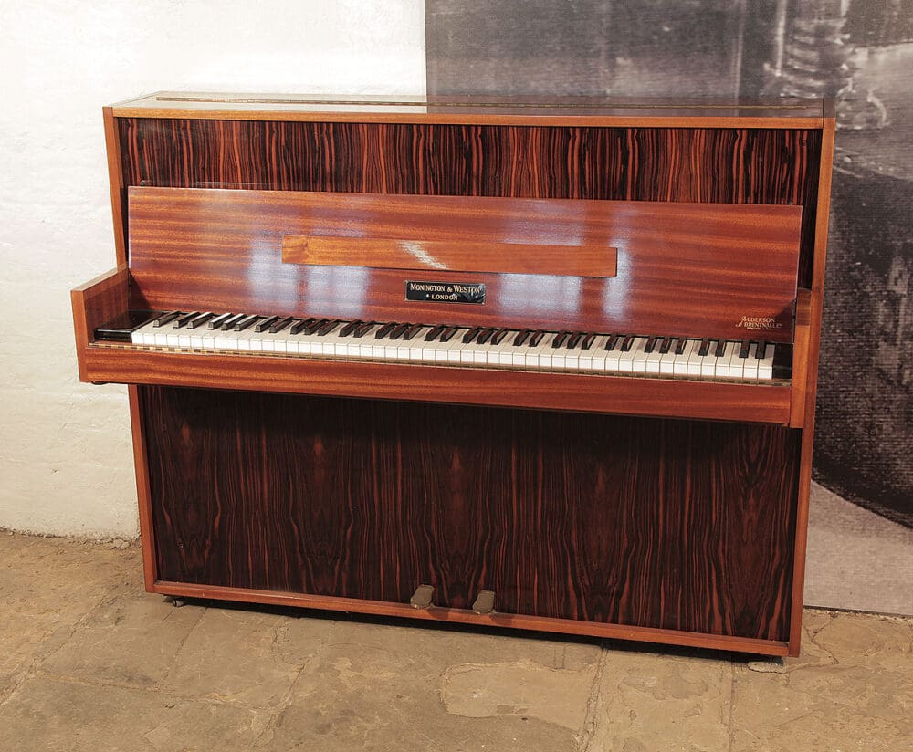 Upright Piano im Mid-Century-Modern-Stil von Monington und Weston